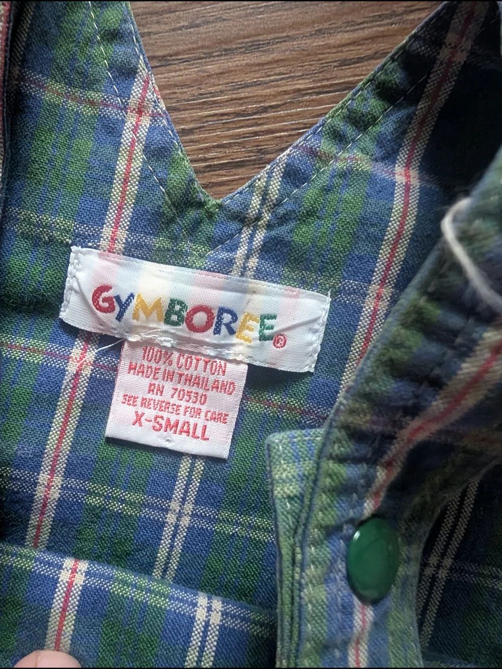 Gymboree playful plaid